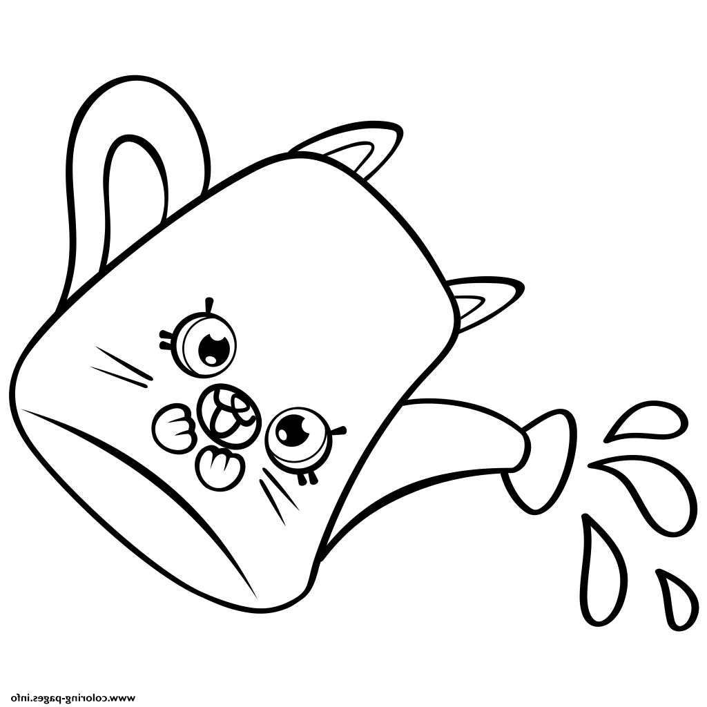 Dessin Shopkins Cool Galerie Cartoon Watering Can Petkins Shopkins Coloring Pages Printable