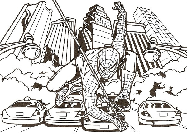 Dessin Spiderman à Imprimer Bestof Galerie Coloriage Spiderman Spiderman à Imprimer Gratuit