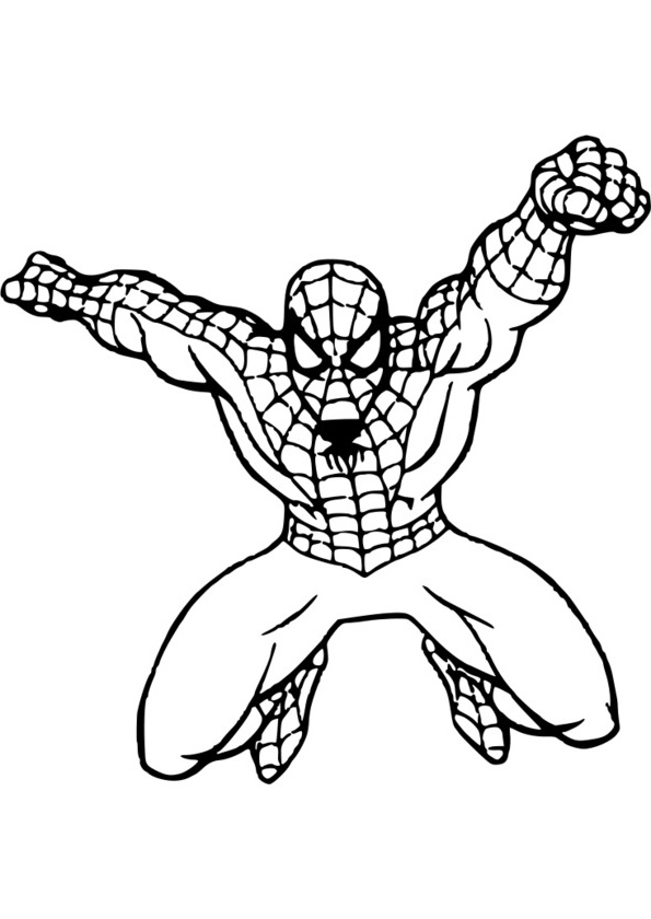 Dessin Spiderman à Imprimer Cool Photos Coloriage Magique Spiderman
