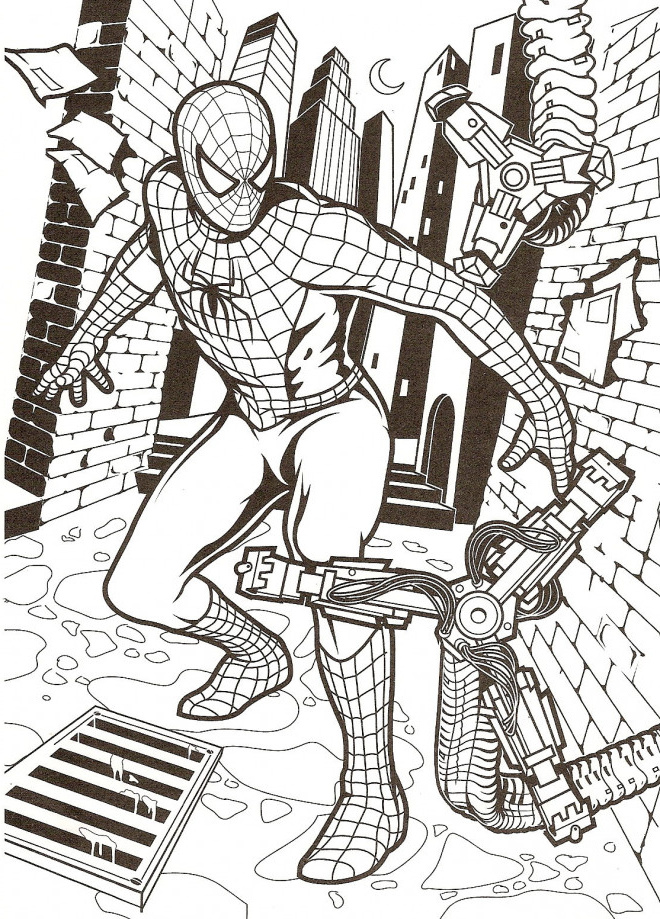 Dessin Spiderman à Imprimer Nouveau Images Coloriage Spiderman Le Dessin Gratuit à Imprimer