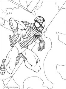 Dessin Spiderman Couleur Bestof Photos Spiderman 163 Super Héros – Coloriages à Imprimer