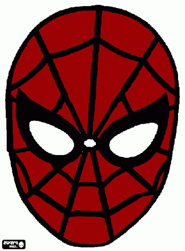 Dessin Spiderman Couleur Nouveau Images Careta Spiderma Para Colorear Careta Spiderma Para Imprimir
