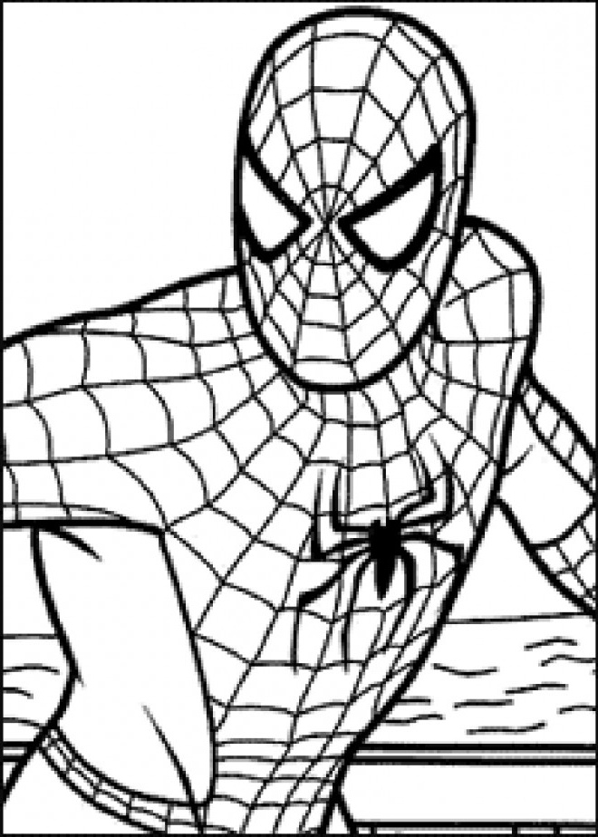 Dessin Spiderman Facile Beau Images Coloriage Spiderman Facile Dessin Gratuit à Imprimer