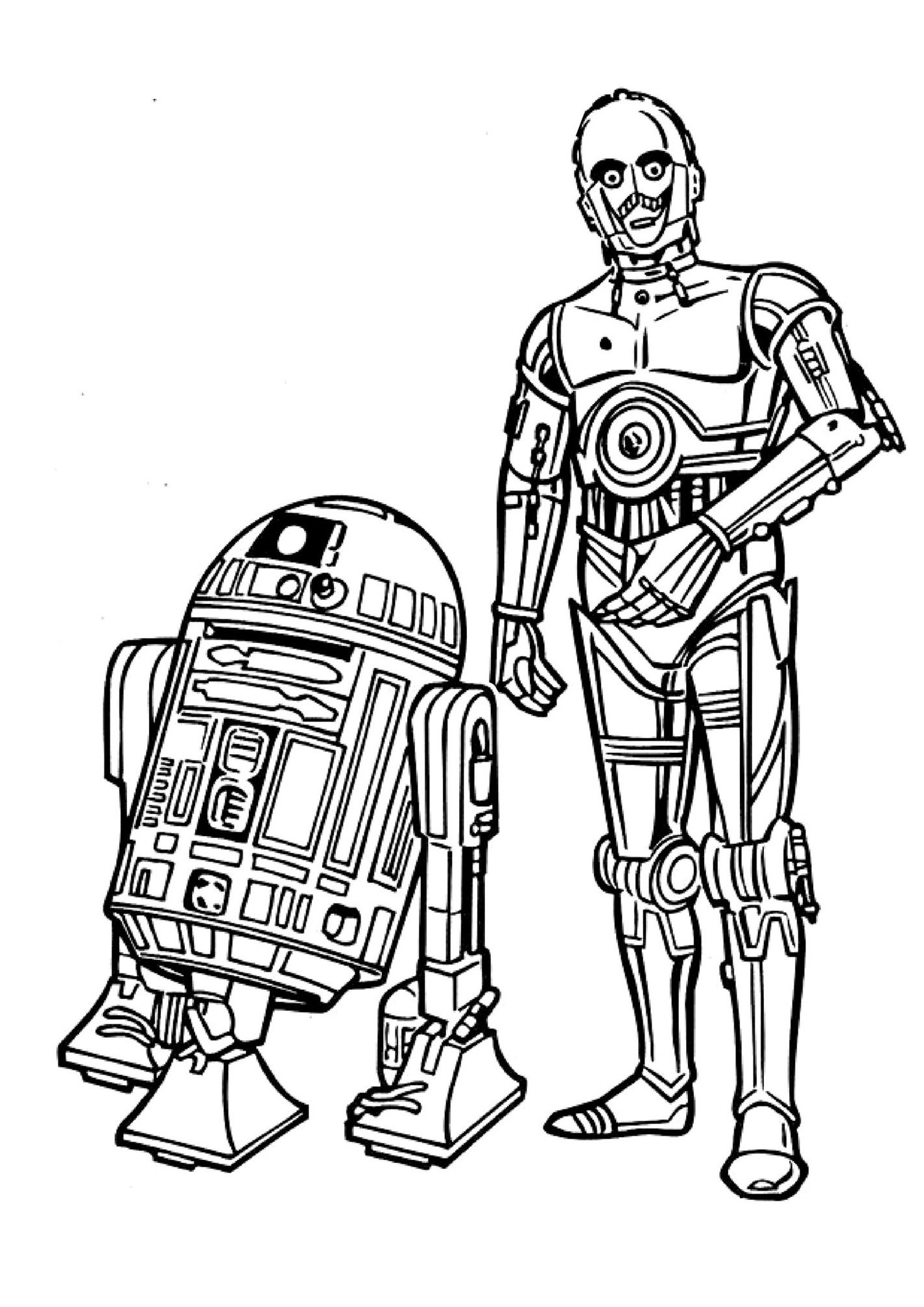 Dessin Star Wars Bestof Photos R2d2 Coloring Pages Coloring Home