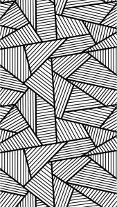 Dessin Stress Cool Stock Triangles Traits Anti Stress &amp; Art Thérapie Coloriages