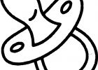 Dessin Tétine Bébé Nouveau Stock Coloriage Tétine De Bébé à Imprimer