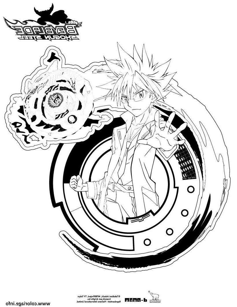 Dessin toupie Impressionnant Collection Coloriage Beyblade 3 Jecolorie