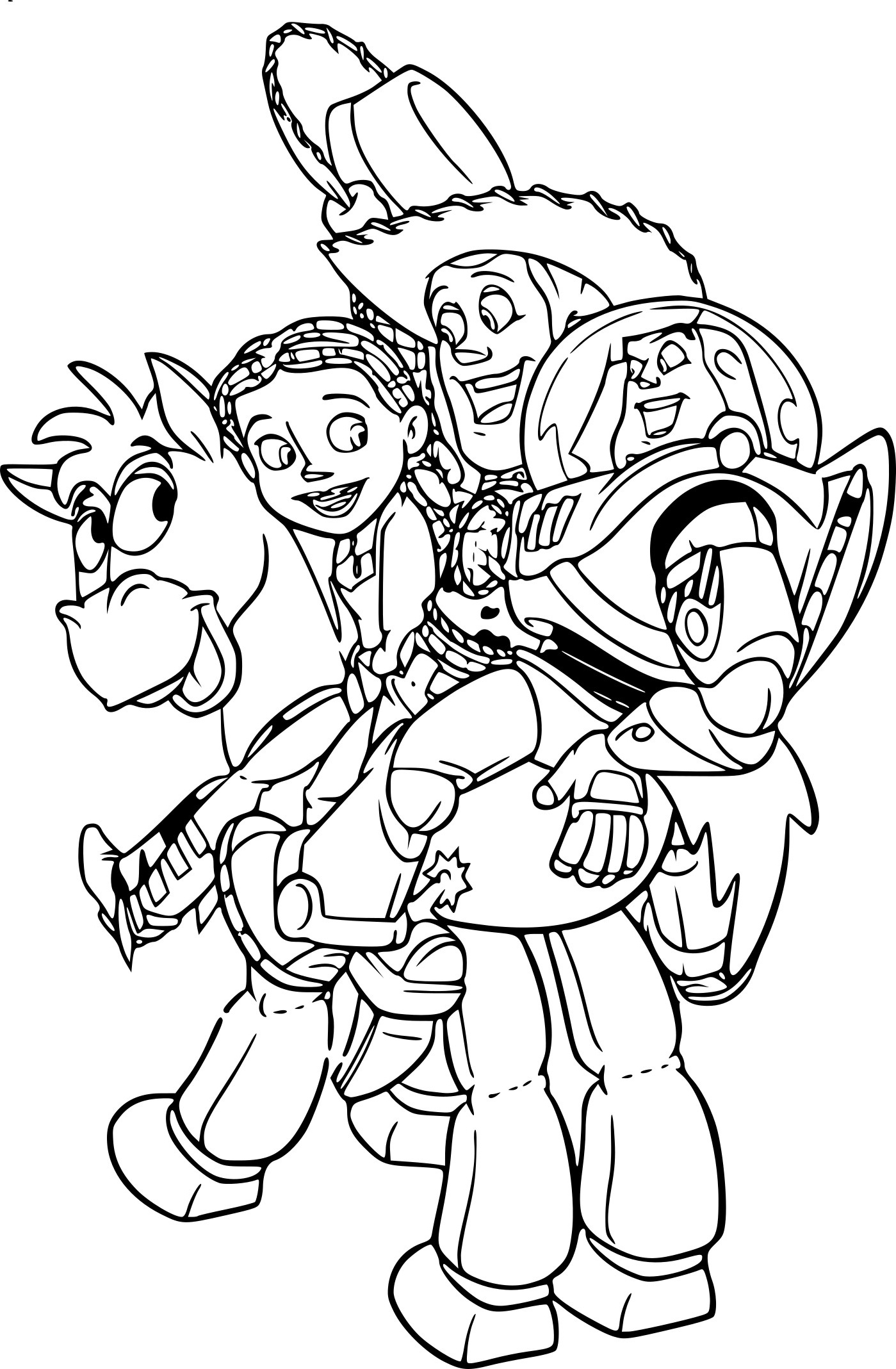 Dessin toy Story Beau Collection Coloriage toy Story à Imprimer