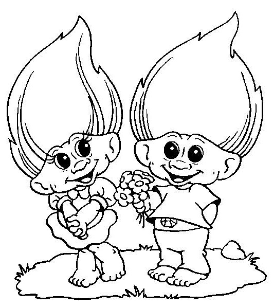 Dessin Troll Nouveau Images Trolls Movie Coloring Pages Coloring Home