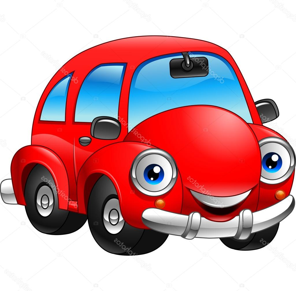 Dessin Voiture Cars Luxe Images Voiture Rouge Drôle De Dessin Animé — Image Vectorielle