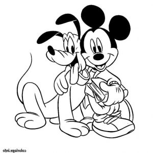 Dessins Mickey Beau Photos Coloriage Mickey Et Pluto Jecolorie