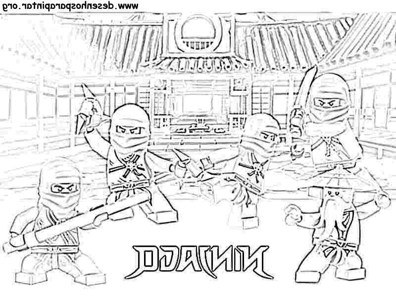 Dessins Ninjago Nouveau Collection Ninjago 27 Dessins Animés – Coloriages à Imprimer