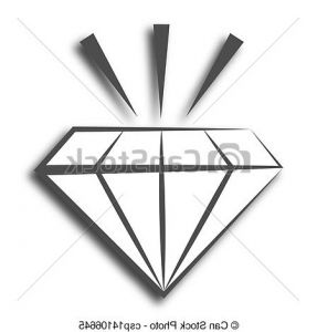 Diamants Dessin Beau Images Dessin De Symbole Diamant Diamant Symbole Csp