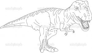 Dinosaure Coloriage T Rex Cool Images Coloriages à Imprimer T Rex Numéro