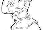 Dora Dessin Cool Collection 20 Dessins De Coloriage Dora Princesse à Imprimer à Imprimer