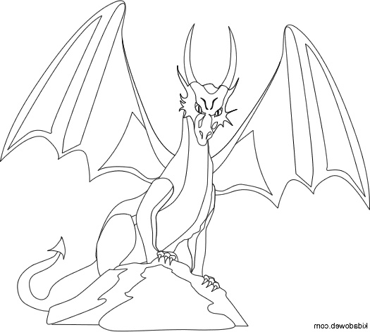 Dragon à Imprimer Impressionnant Images Coloriages à Imprimer Dragon Numéro 4746