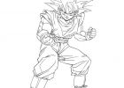 Dragon Ball Z Dessin Impressionnant Images Coloriage Dbz Goku Pret Au Bat Dragon Ball Z Ficiel
