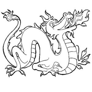Dragons à Colorier Bestof Image Dragon De Feu Coloriage Dragon De Feu