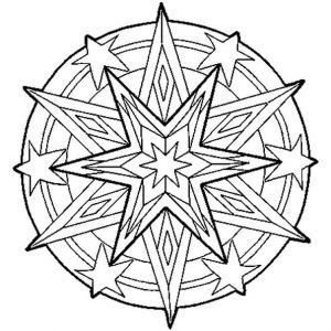 étoile Noel Dessin Impressionnant Photos Mandala Étoile Coloriage Mandala étoile En Ligne Gratuit
