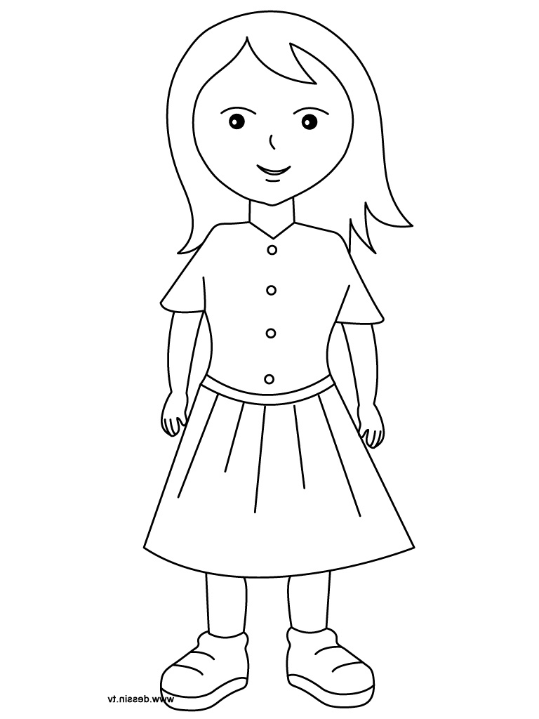 Fille Coloriage Beau Image News and Entertainment Fille Dessin Jan 05 2013 23 31 07
