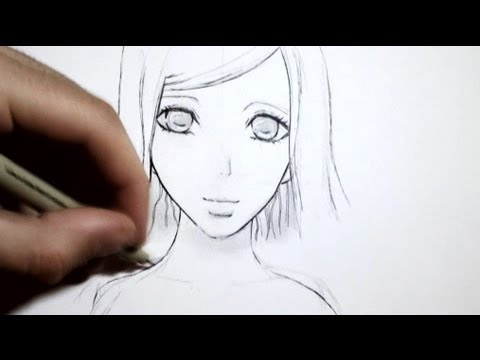 Fille Et Garçon Dessin Cool Stock Ment Dessiner Un Visage Manga De Fille [tutoriel] 2