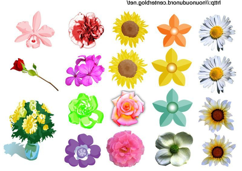 Fleur A Imprimer Bestof Image Gommettes Fleurs En Couleur Et à Colorier à Imprimer