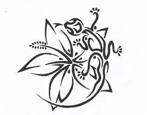 Fleur De Tiaré Dessin Nouveau Photos Tatouage Salamandre – Mon Tatouage