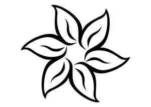 Fleur Simple Dessin Élégant Images Coloriage Fleur Mandala Facile Dessin Gratuit à Imprimer