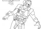 Fortnite Coloriage Unique Collection Blockbuster fortnite Skin Coloring Pages Printable
