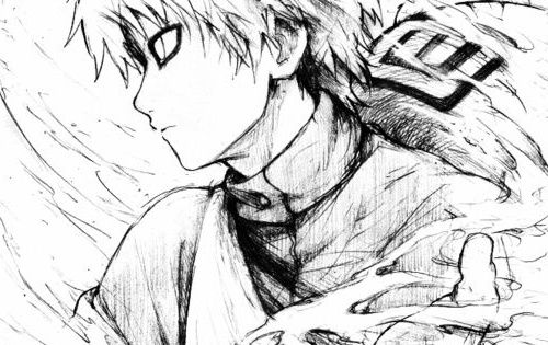 Gaara Dessin Bestof Photographie Love The Drawing Style I