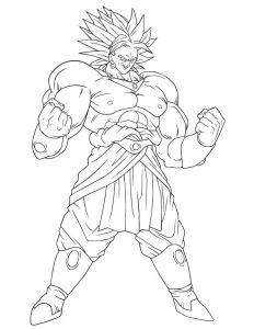 Gogeta Coloriage Bestof Photographie Dragon Ball Broly Coloring Page Coloring Pages
