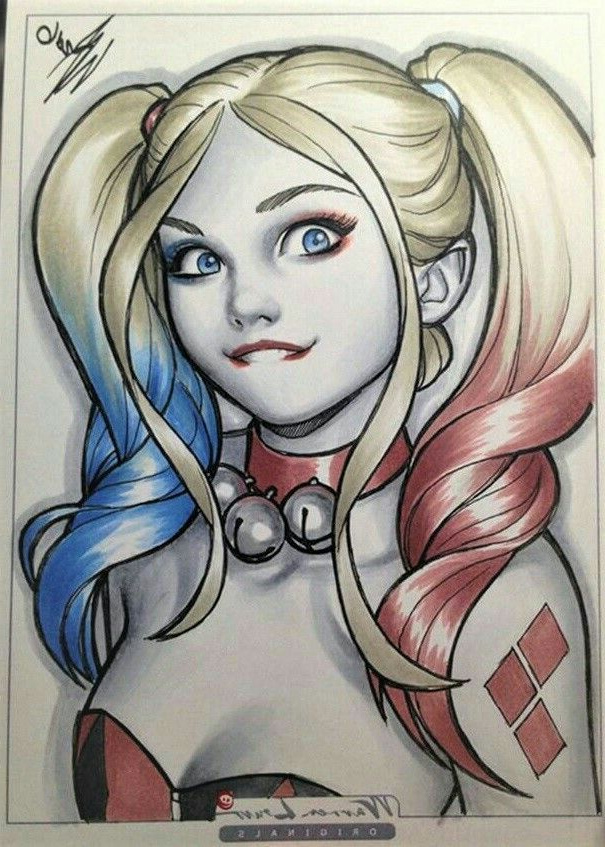 Harley Quinn Dessin Luxe Photographie Pin by Cécile Renaut On Dessin Harley Quinn