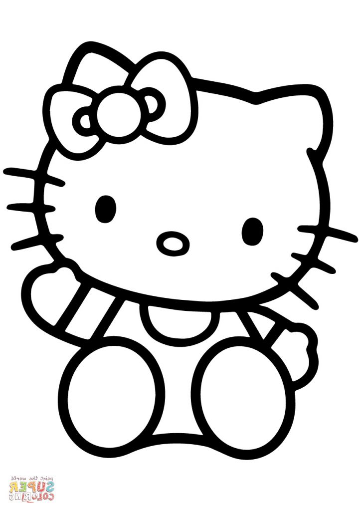 Hello Kitty A Colorier Bestof Images Hello Kitty Coloring Page ...