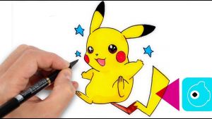 Image Dessin Facile Impressionnant Stock Ment Dessiner Pikachu 1 Apprendre à Dessiner