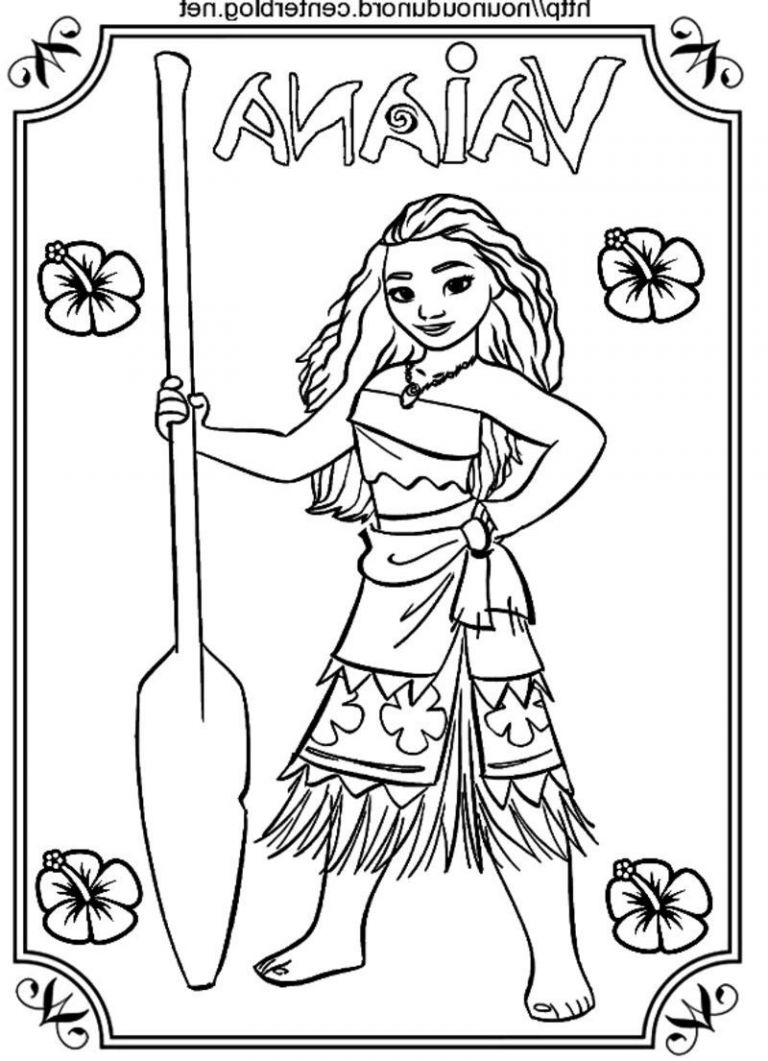 Image Vaiana A Imprimer Nouveau Photographie Coloriage A Gommettes