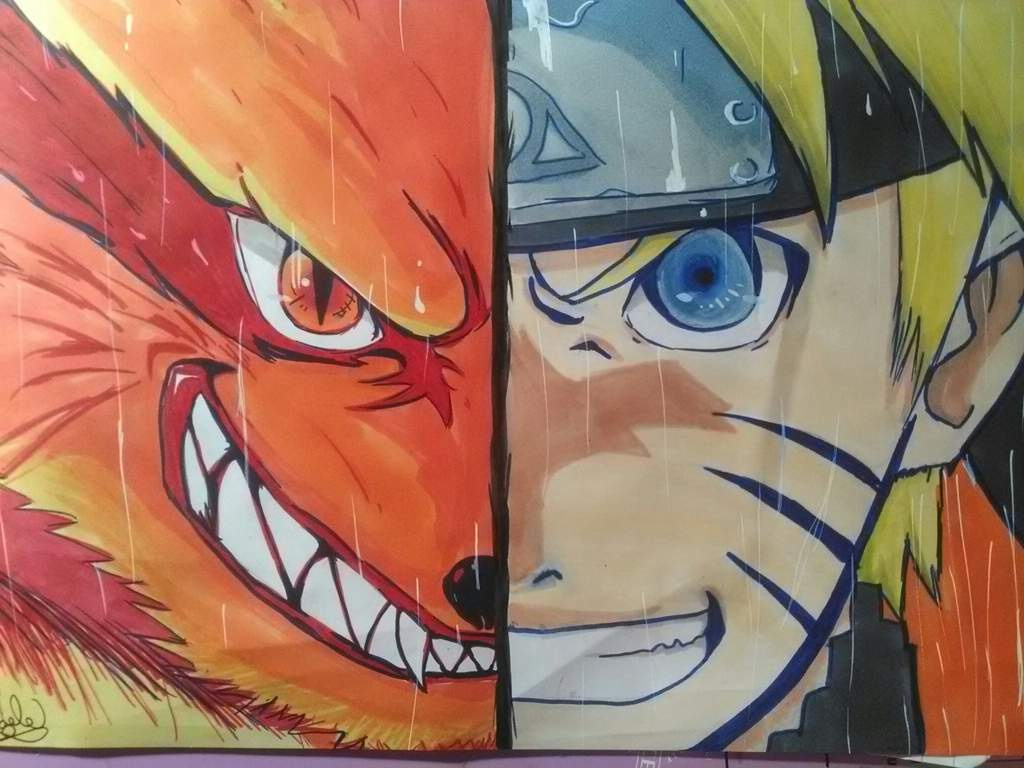 Kyubi Dessin Unique Photographie Dessin De Naruto Et Kyubi