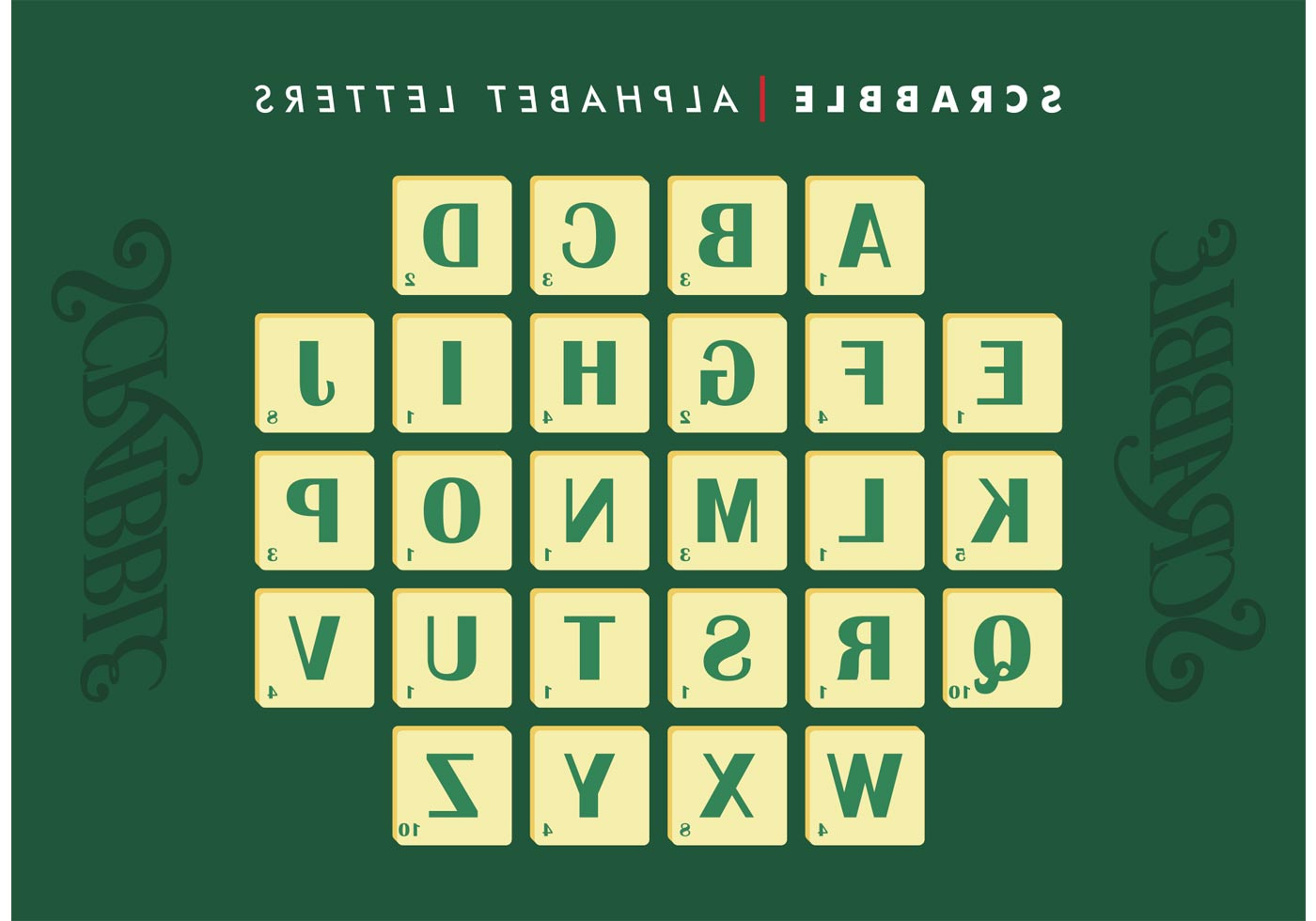 Lettres Alphabet à Colorier Inspirant Photos Scrabble Alphabet Letters Vector Free Téléchargez De L