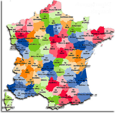 Liste Des Départements Français à Imprimer Élégant Image Départements De France