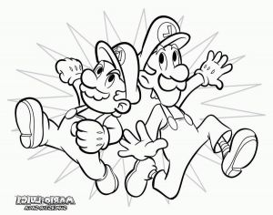 Luigi Coloriage Nouveau Photos Coloriage A Imprimer Mario Et Luigi Superstar Saga Gratuit