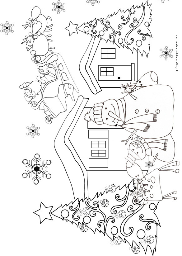 Maison De Noel Dessin Nouveau Image 97 Dessins De Coloriage Noël Cycle 3 à Imprimer