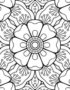 Mandala A Dessiner Cool Collection Mandala Facile Dessin A Colorier Pour Enfant Artherapie