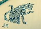 Mandala Chat Beau Galerie Cat Tattoo & Designs