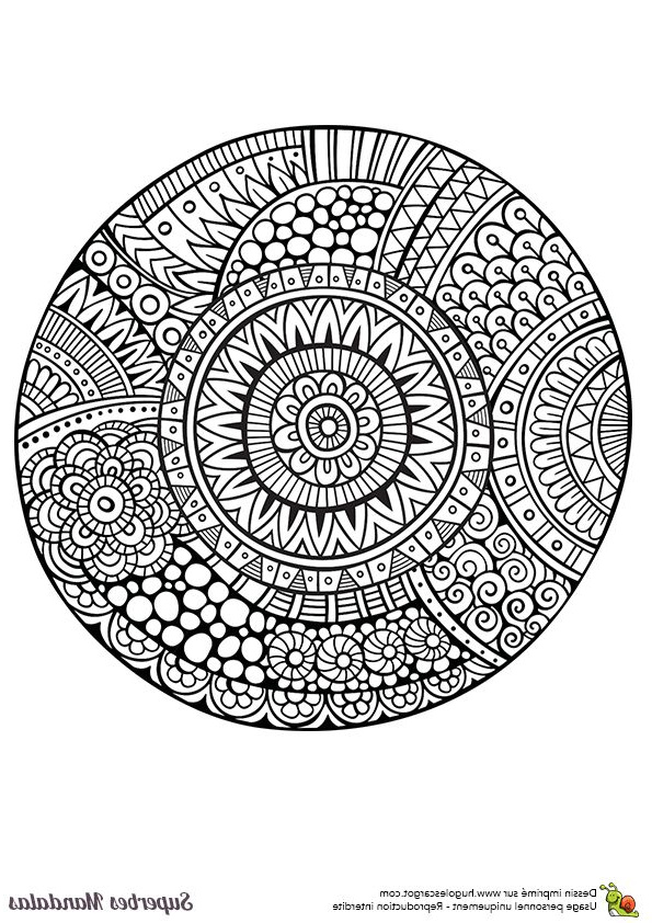 Mandala Complexe Luxe Images 17 Best Images About Coloriages Mandalas On Pinterest