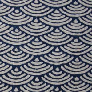 Mandala Japonais Nouveau Photographie Tissu Japonais Motif Géométrique Seigaiha Style Palmier