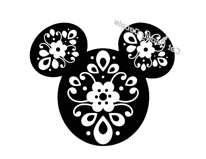 Mandala Mickey Inspirant Photos Mickey Mandala Decal Disney Decal Sticker Happy Gift All
