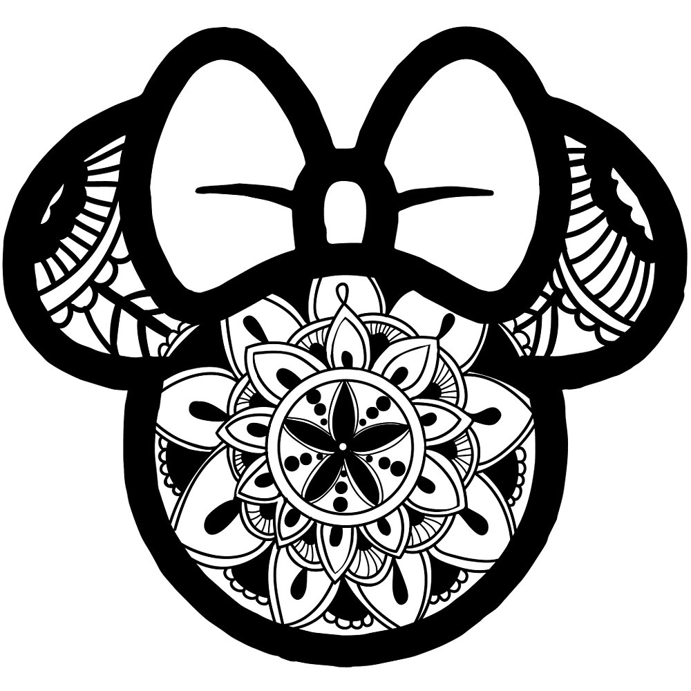 Mandala Mickey Inspirant Stock &quot;minnie Mouse Mandala &quot; by Juicycreations
