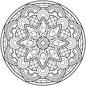 Mandalas à Imprimer Gratuit Nouveau Image Mandala Coloring Pages Mandala