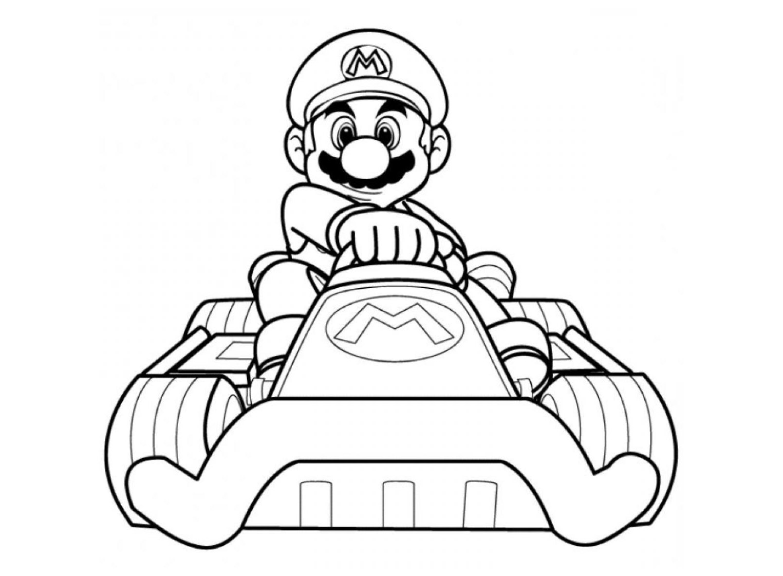Mario Kart Coloriage Cool Photos Mario Kart Wii 1 Coloriage Mario Kart Coloriages Pour