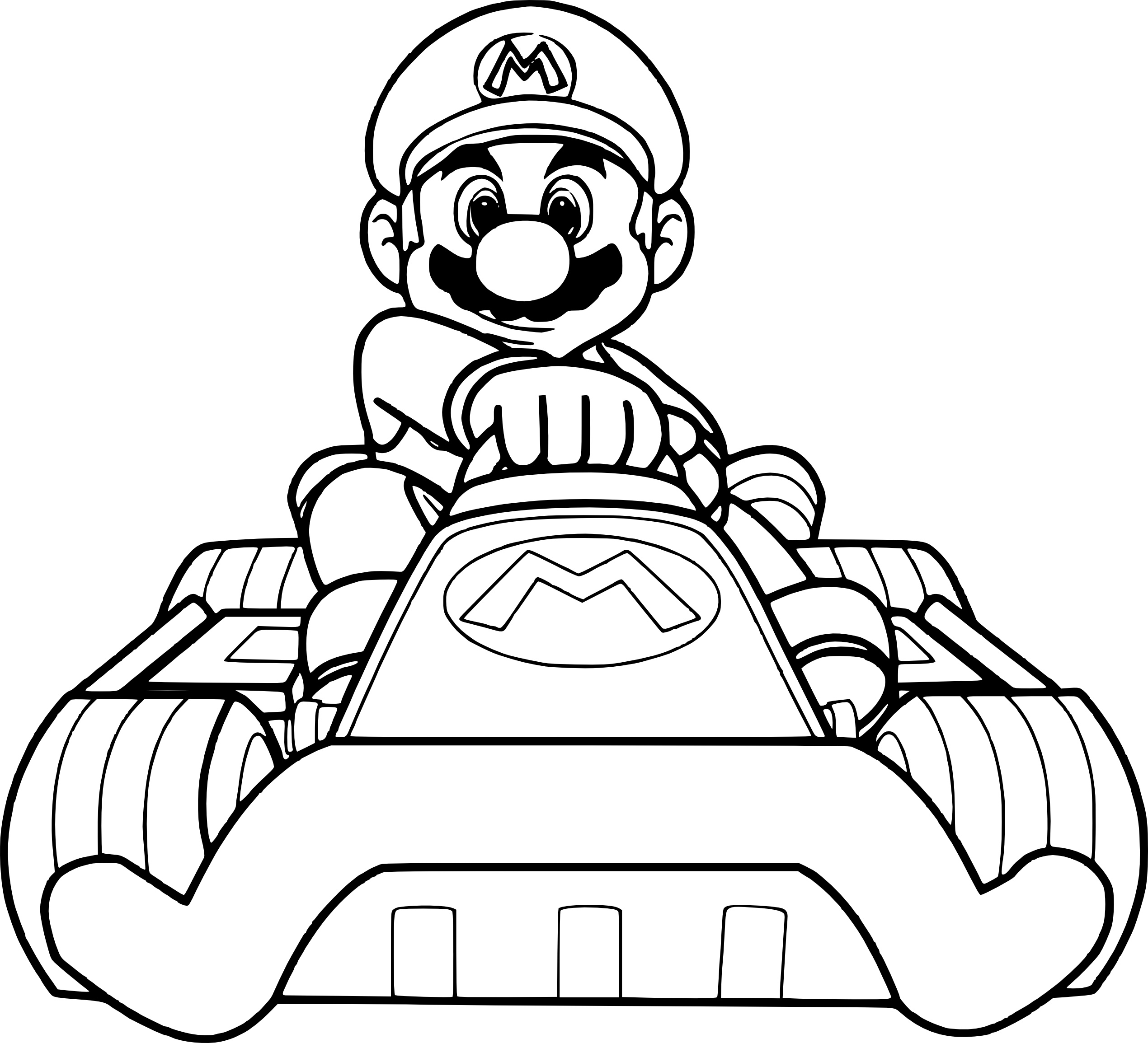 Mario Kart Coloriage Luxe Stock Coloriage Mario Kart à Imprimer
