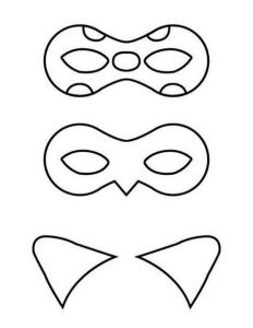Masque Chat Noir Miraculous Bestof Galerie Resultado De Imagem Para Molde Mascara Ladybug Para